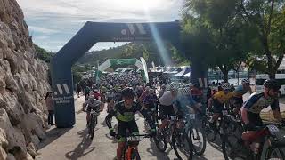 Salida de la X Media Maratón BTT Tierra de Maestros
