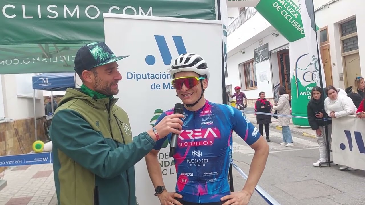XXIV Prueba BTT Casarabonela - Entrevista al ganador, Sandro Oliva