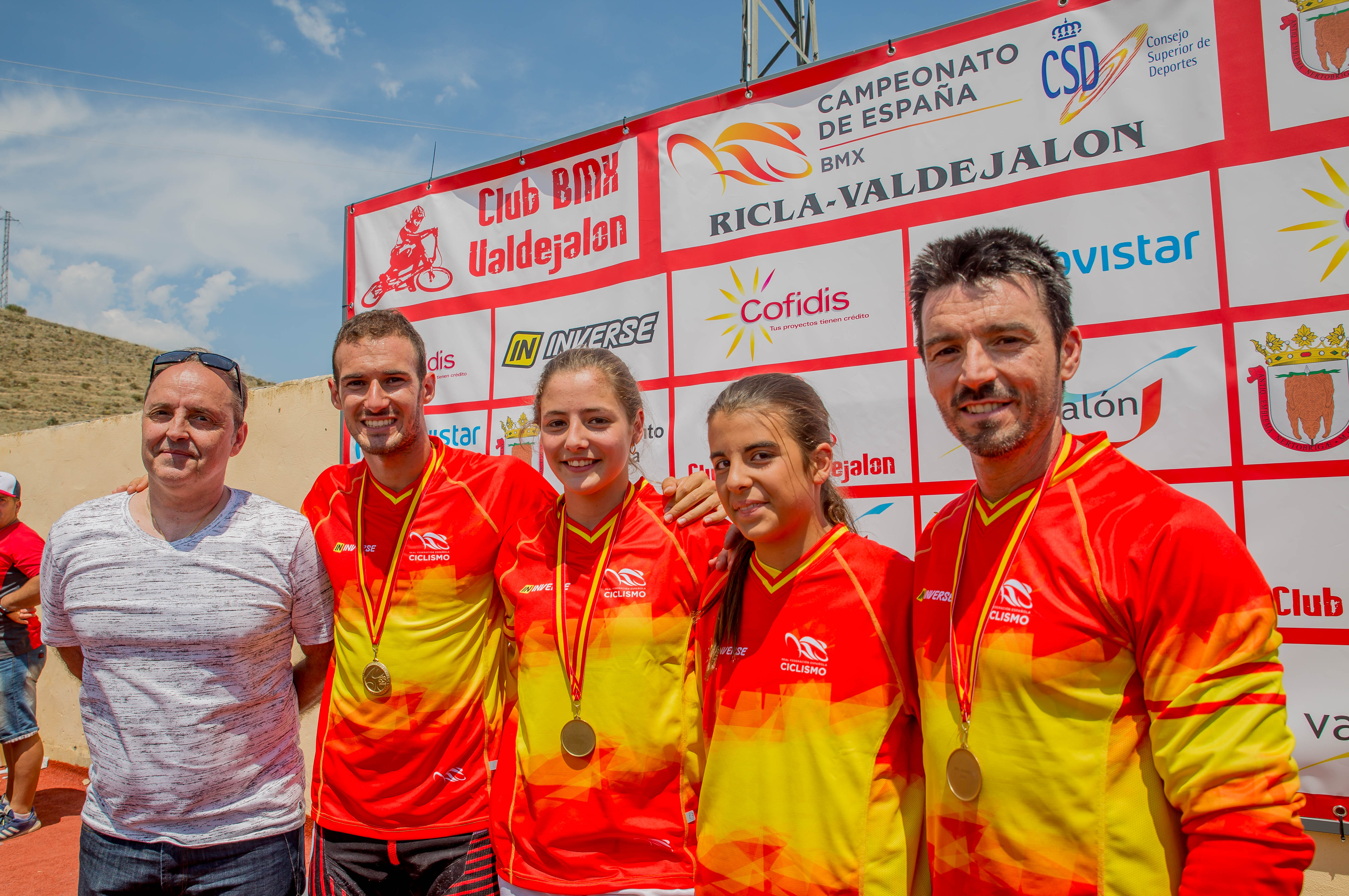 Alejandro Alcojor y Verónica García brillan en el Campeonato de España de BMX