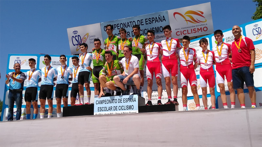 EXCELENTE ACTUACIÓN DE LOS ESCOLARES CÁNTABROS EN ORENSE
