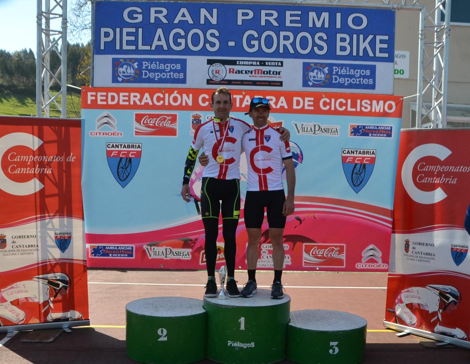 ISIDRO GARCIA Y PABLO GOMEZ CAMPEONES MÁSTER