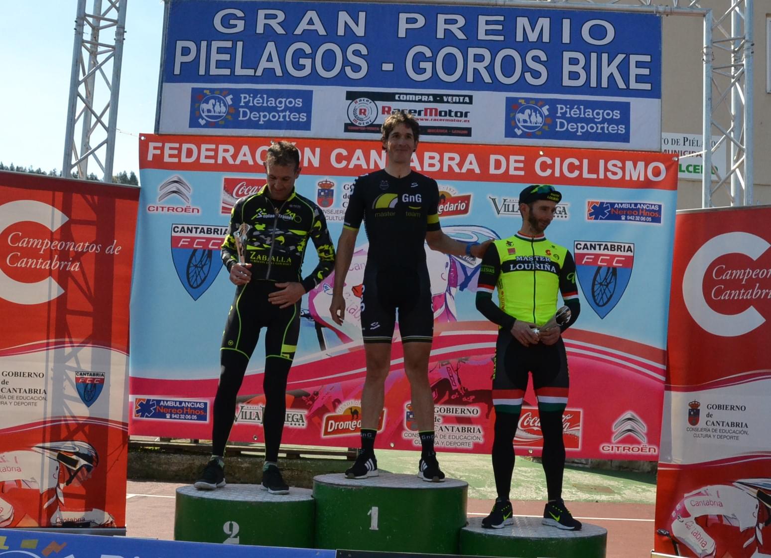 ISIDRO GARCIA Y PABLO GOMEZ CAMPEONES MÁSTER