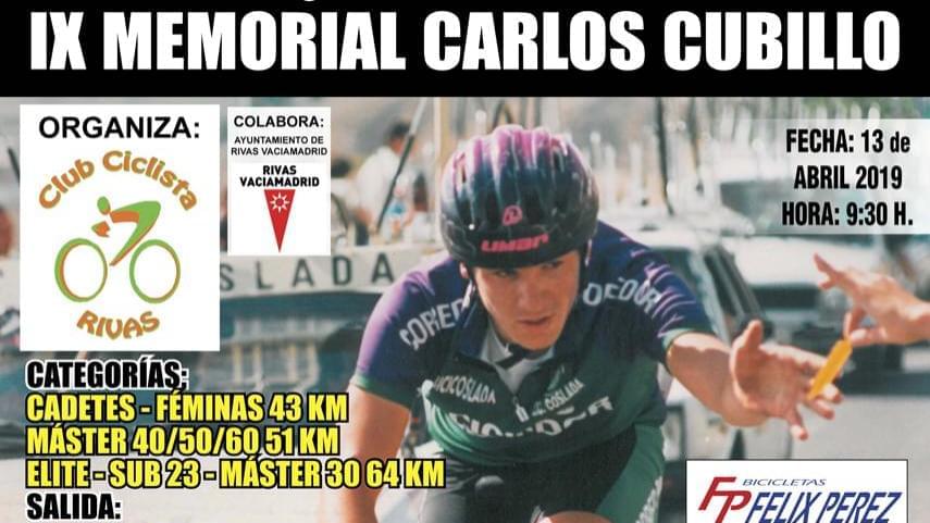 El-IX-Memorial-Carlos-Cubillo-pone-en-liza-en-Rivas-a-cadetes-feminas-master-y-elites-sub-23