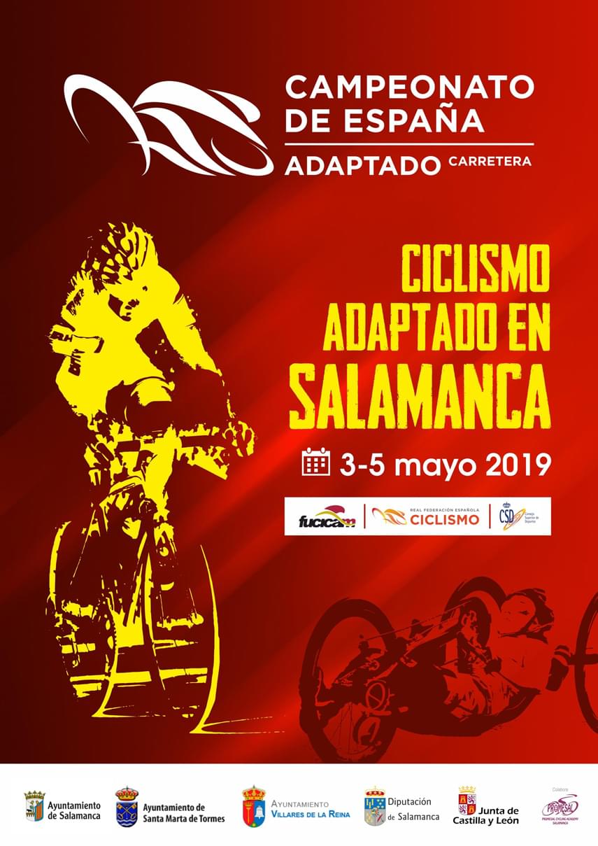 Máximas aspiraciones en los Nacionales de Ciclismo Adaptado en ruta de Salamanca para la Selección Madrileña