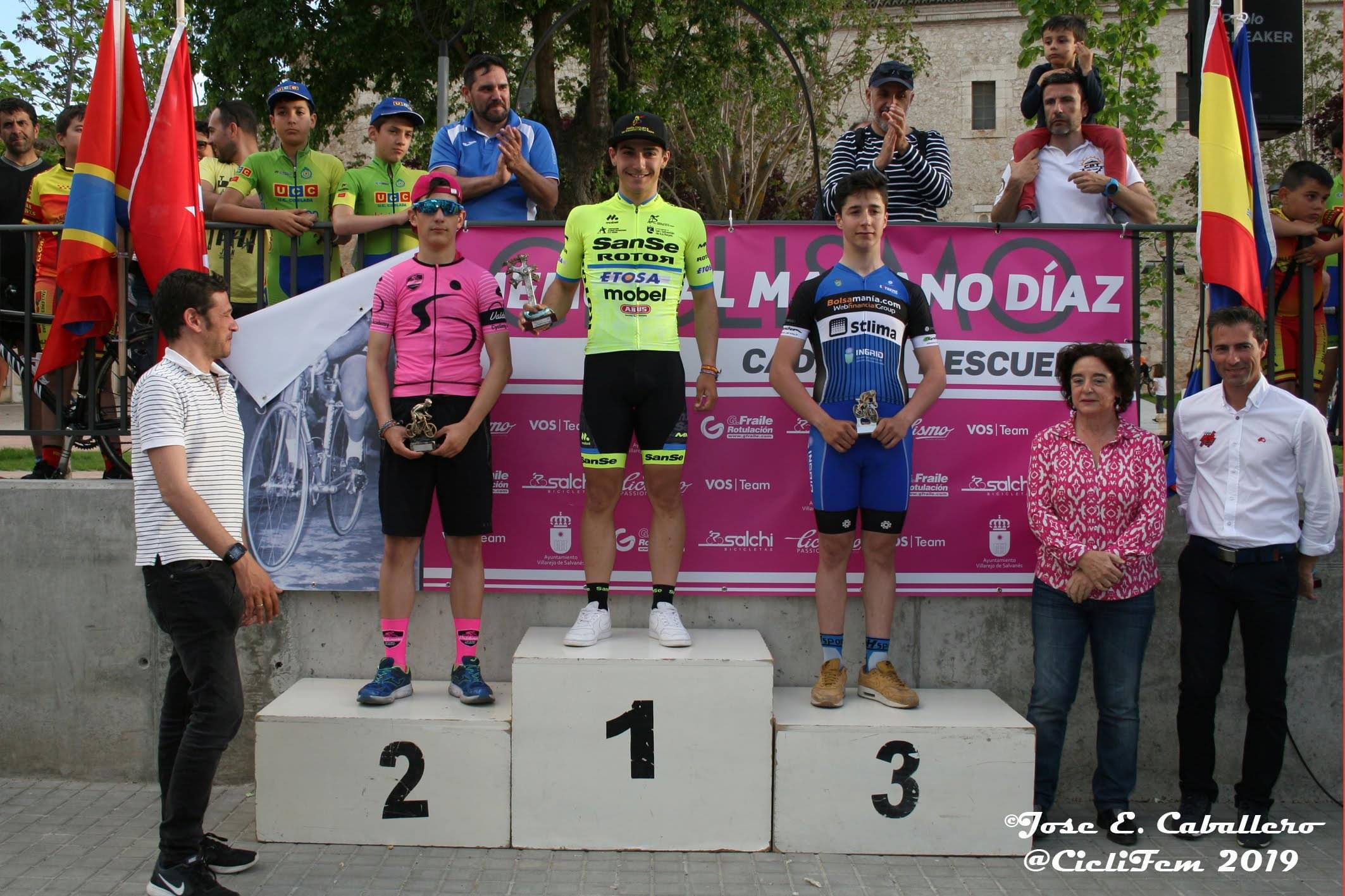 Carolina  Vega y Roberto Alonso estrenaron el palmarés del I Memorial Mariano Díaz