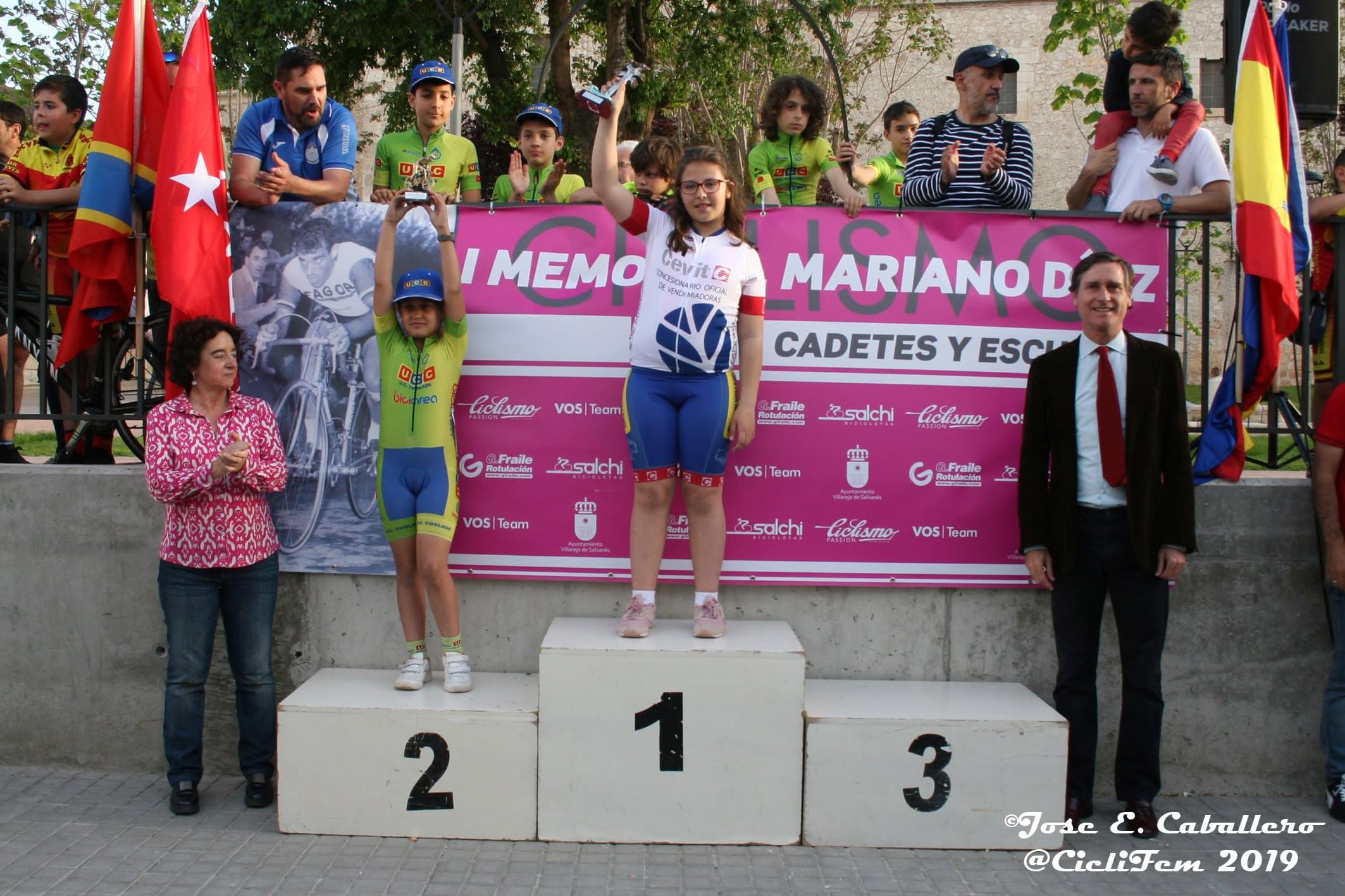 Carolina  Vega y Roberto Alonso estrenaron el palmarés del I Memorial Mariano Díaz