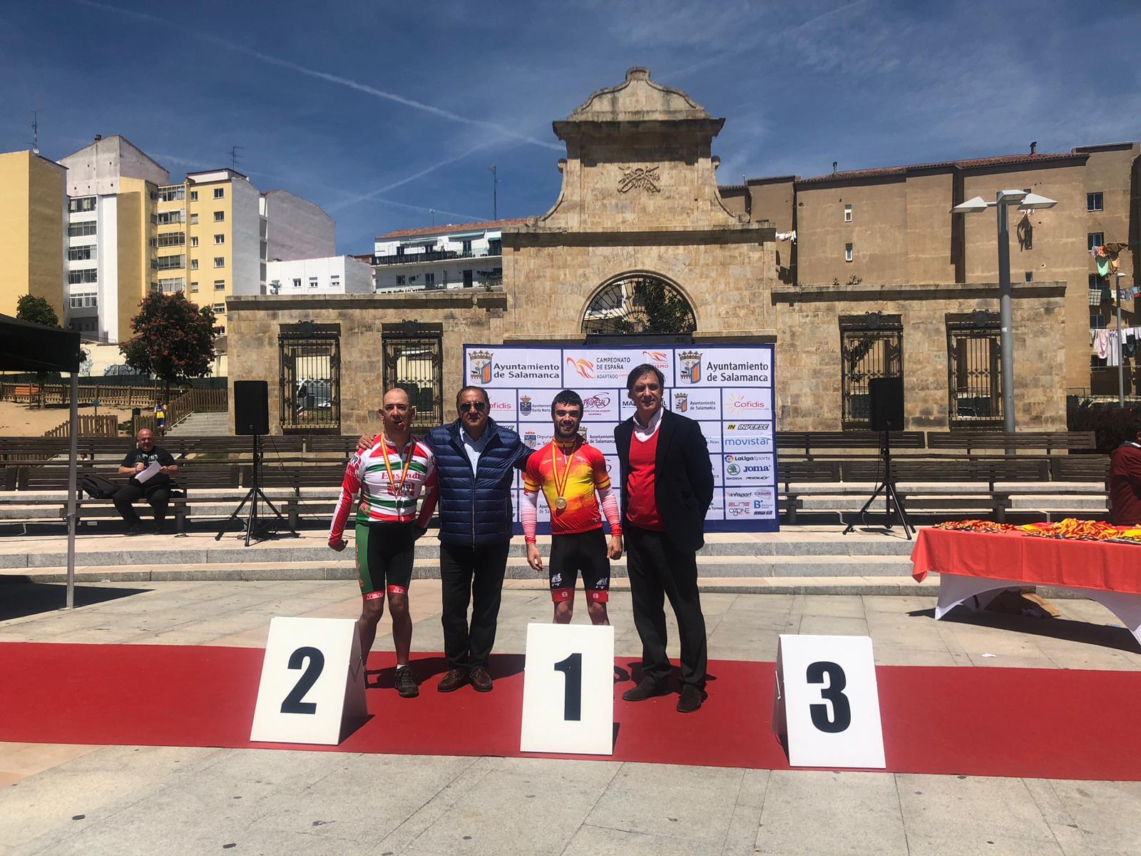 El Ciclismo Adaptado madrileño se luce en los Nacionales de ruta de Salamanca con 14 medallas