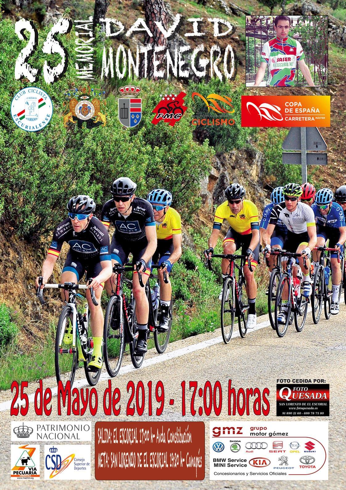 El Escorial y San Lorenzo celebran el 25 Memorial David Montenegro de Ciclismo