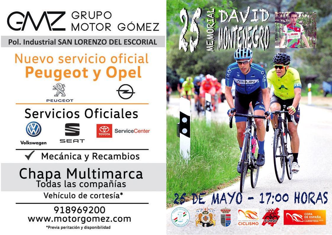El Escorial y San Lorenzo celebran el 25 Memorial David Montenegro de Ciclismo