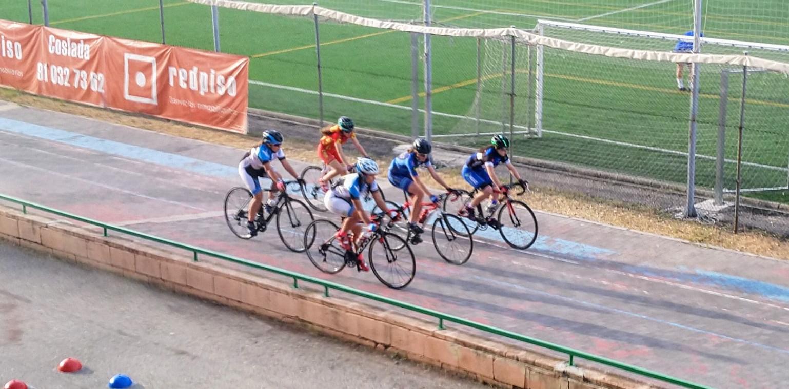Primer entrenamiento de la Selección Madrileña Infantil de ruta ayer en Coslada