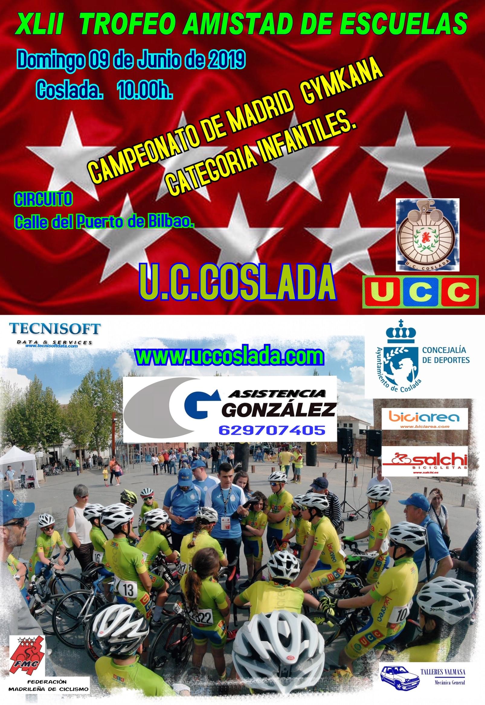 Todo un clásico del Ciclismo Base madrileño, el XLII Trofeo Amistad, a escena el 9 de Junio