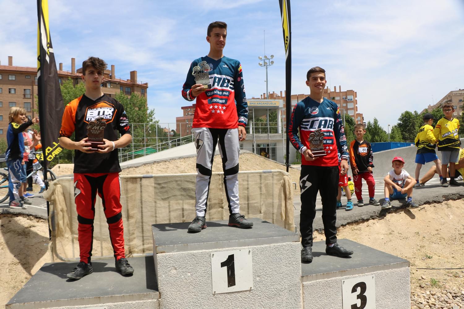 El Distrito madrileño de Arganzuela acogió los Campeonatos de Madrid de BMX
