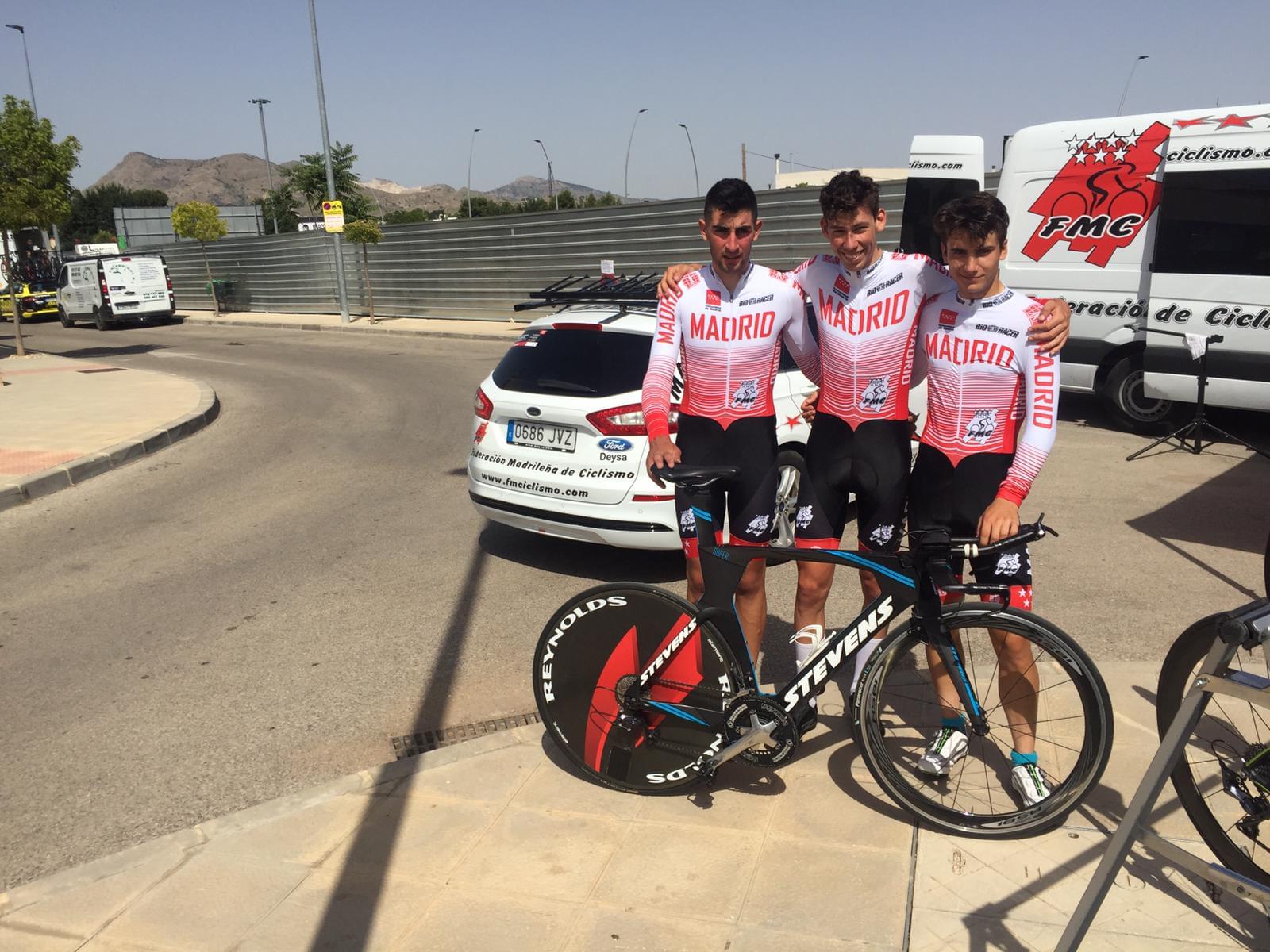 Top ten de Rodrigo Alonso en la crono sub 23 de los Campeonatos de España de ruta