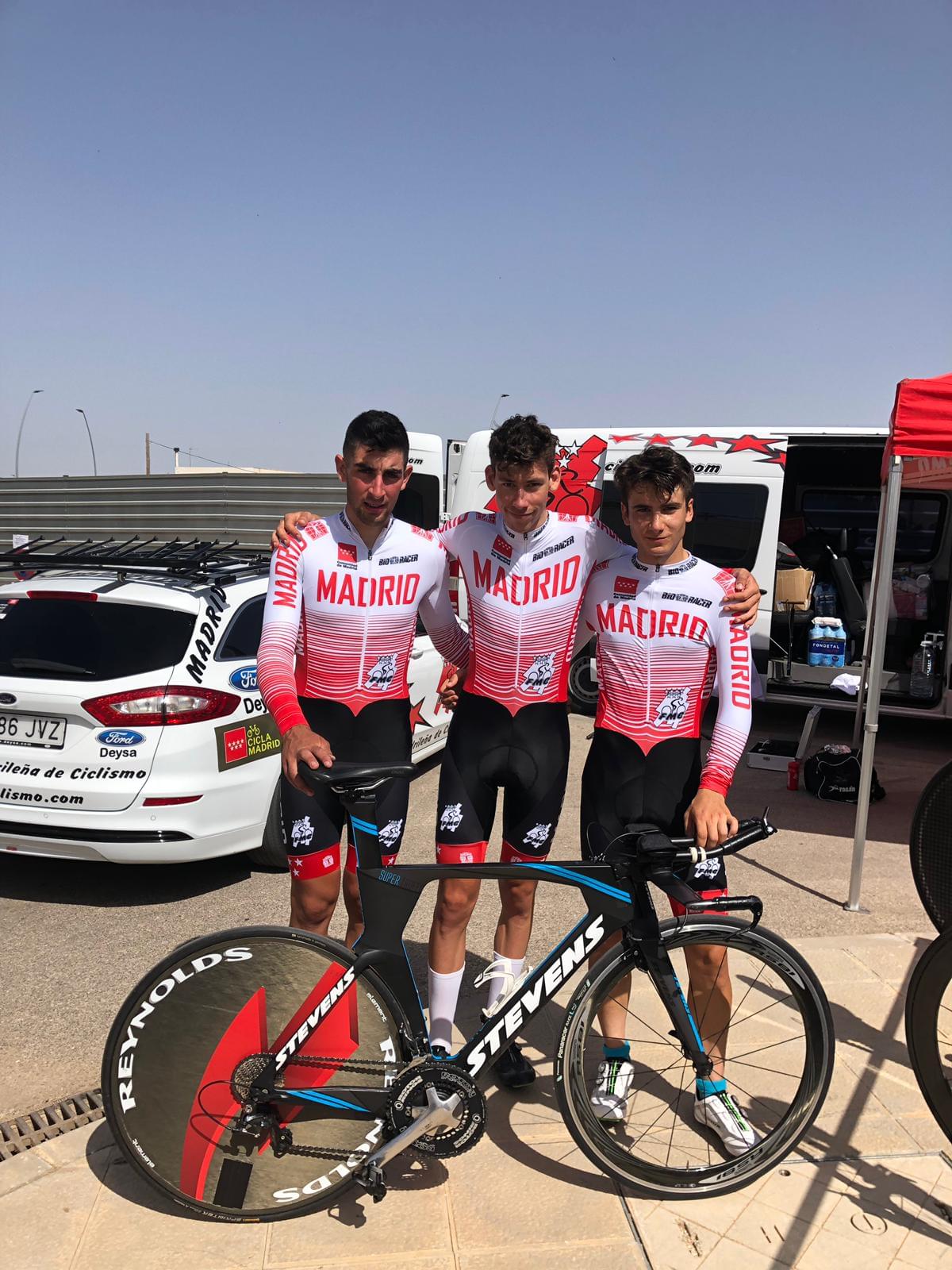 Top ten de Rodrigo Alonso en la crono sub 23 de los Campeonatos de España de ruta