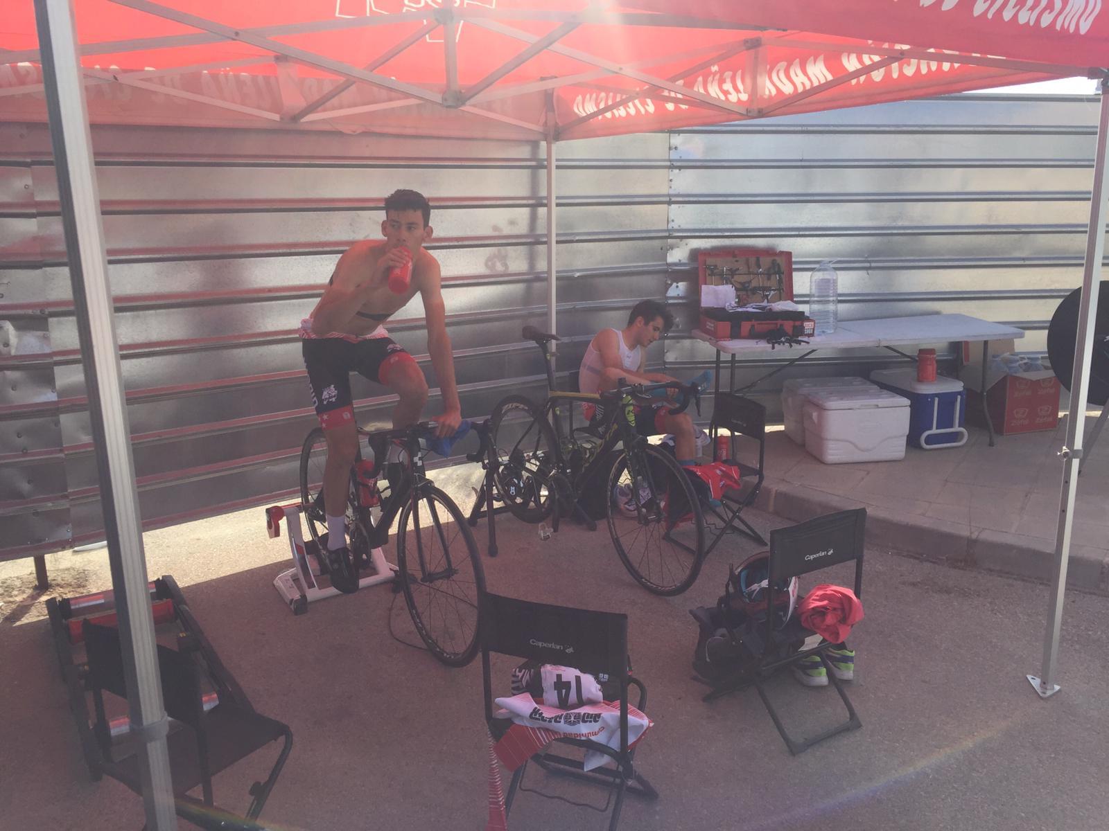 Top ten de Rodrigo Alonso en la crono sub 23 de los Campeonatos de España de ruta