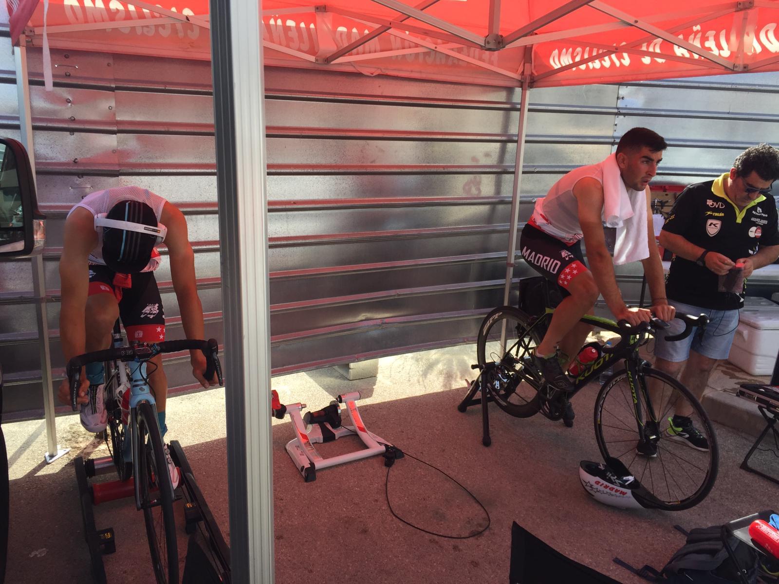 Top ten de Rodrigo Alonso en la crono sub 23 de los Campeonatos de España de ruta