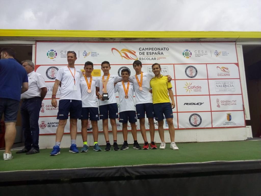 Una gymcana de bronce aupa a la selección aragonesa infantil al tercer cajón del campeonato de España