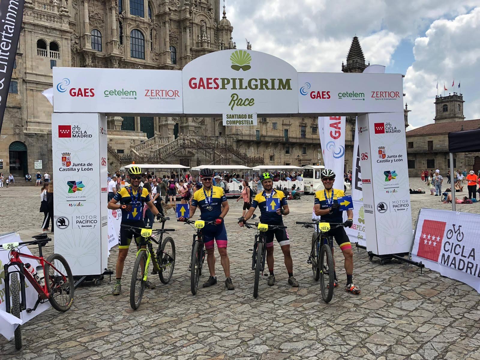 La GAES Pilgrim Race finalizó en Santiago de Compostela