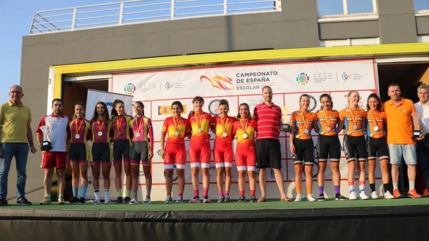 La-seleccion-de-la-Comunitat-Valenciana-logra-siete-medallas-en-los-Nacionales-de-Ciclismo-Escolar