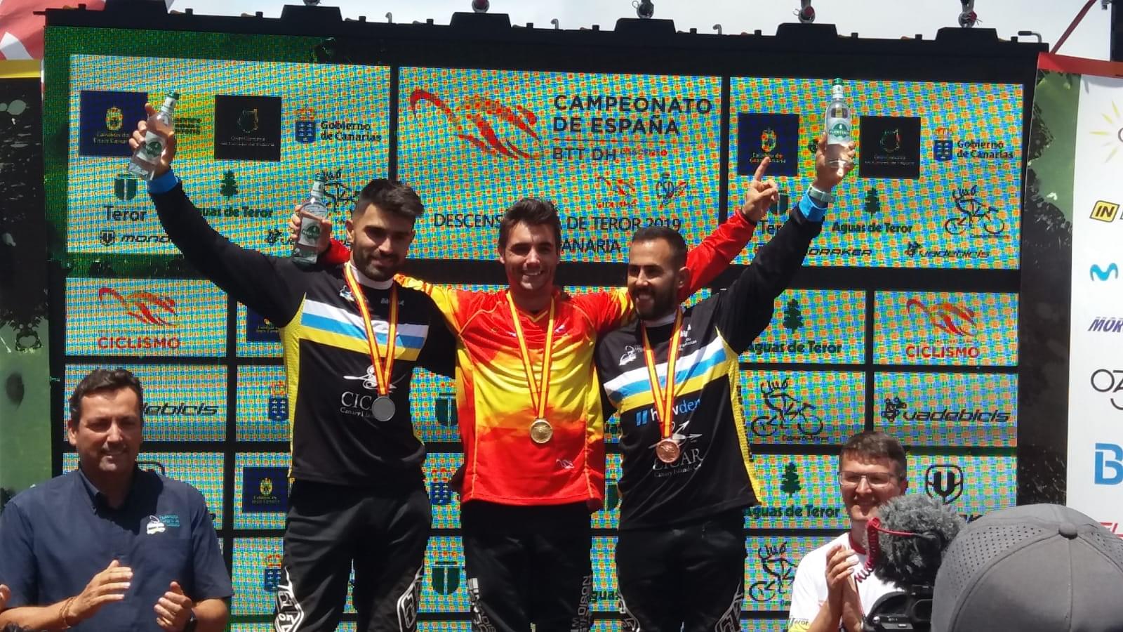 Dos medallas de bronce se trae la Selección Madrileña de Descenso de los Nacionales grancanarios