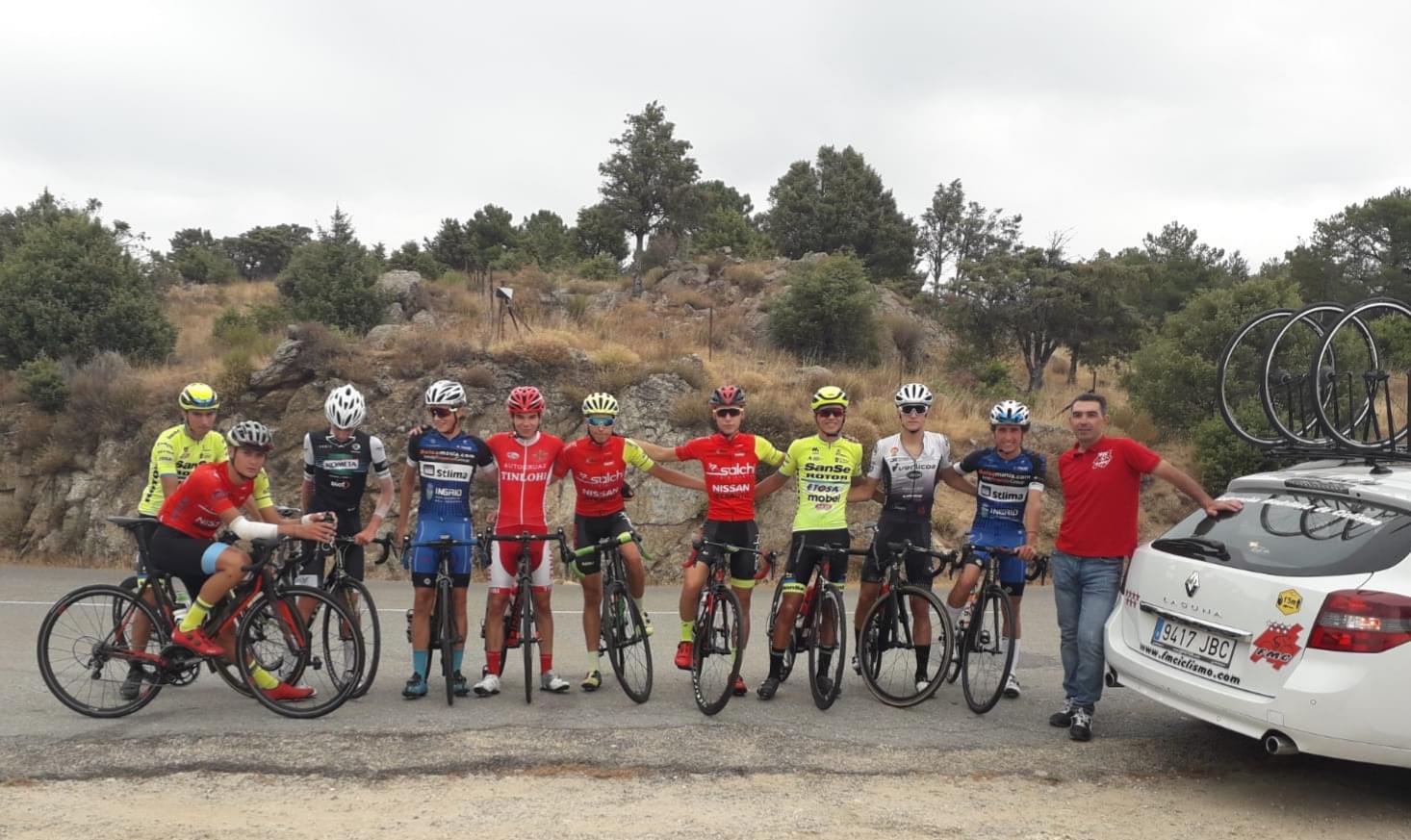 Lista la armada junior masculina para los Campeonatos de España de ruta en Asturias