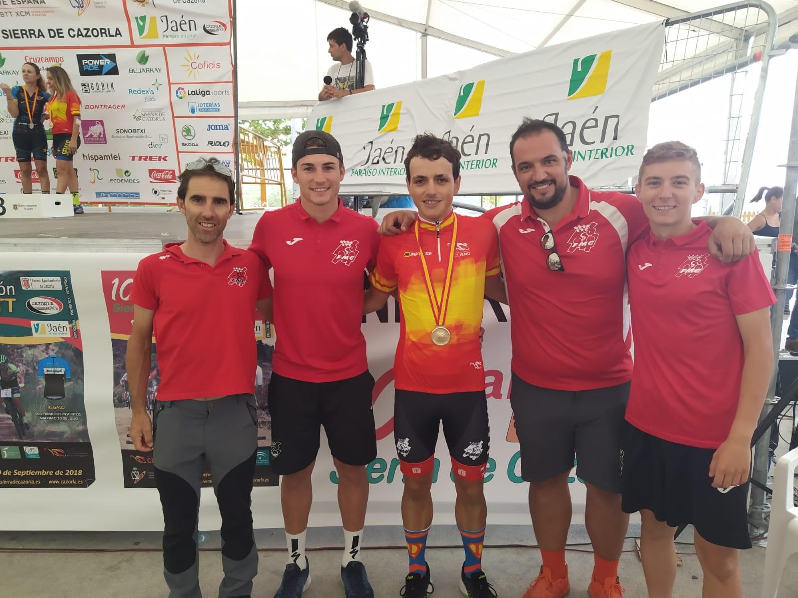 Iván Coca lleva en Cazorla a la Selección Madrileña al oro en los Nacionales de maratón