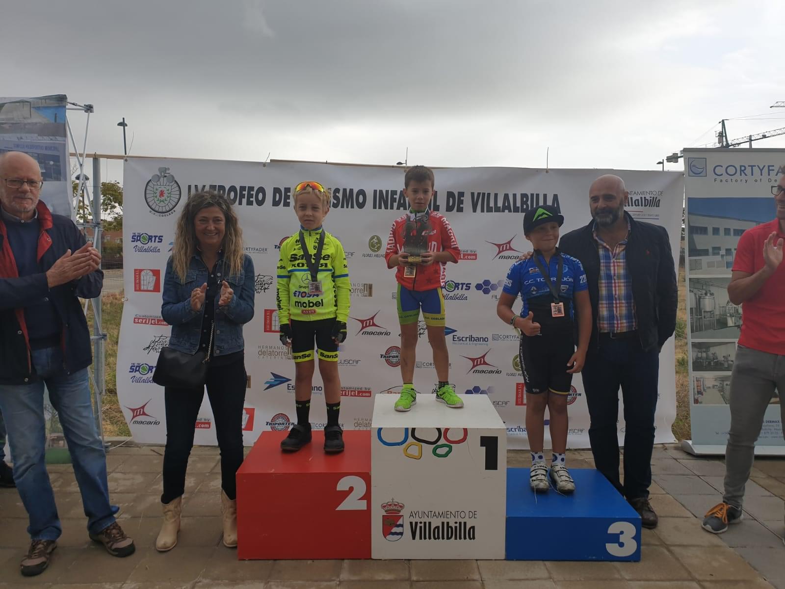 Inés Méndez y Rubén Sánchez, los más fuertes en el IV Trofeo de Ciclismo Infantil de Villalbilla