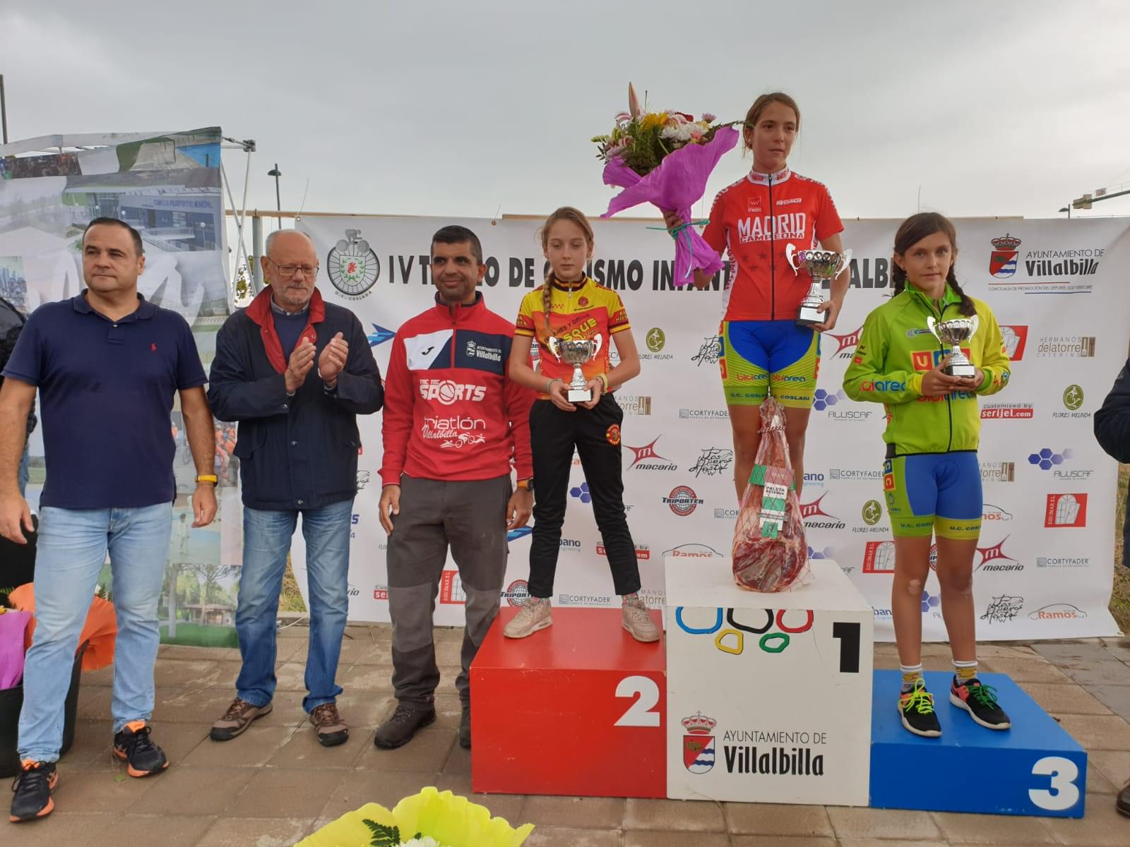 Inés Méndez y Rubén Sánchez, los más fuertes en el IV Trofeo de Ciclismo Infantil de Villalbilla