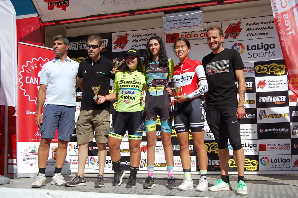 Muriel Bouhet y Carlos Hernández dominan en el exigente ciclocross de Tres Cantos (ACTUALIZADA)