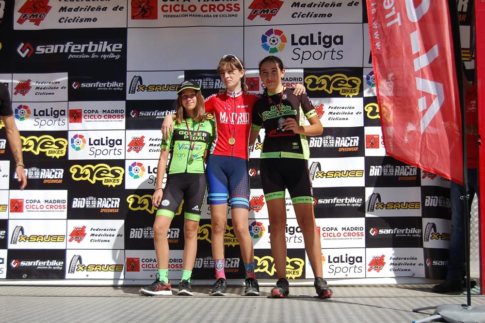Muriel Bouhet y Carlos Hernández dominan en el exigente ciclocross de Tres Cantos (ACTUALIZADA)