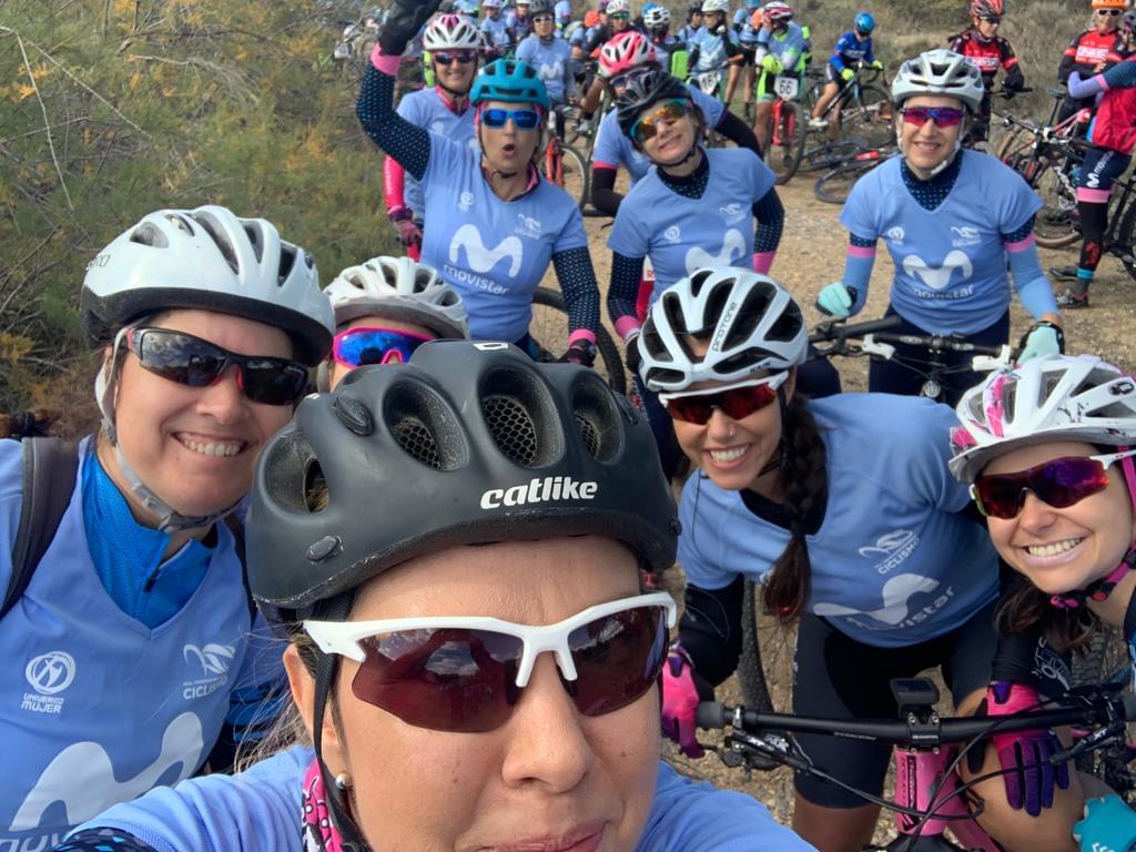 Torrejón de Ardoz acogió una de las Quedadas Women In Bike patrocinadas por Movistar