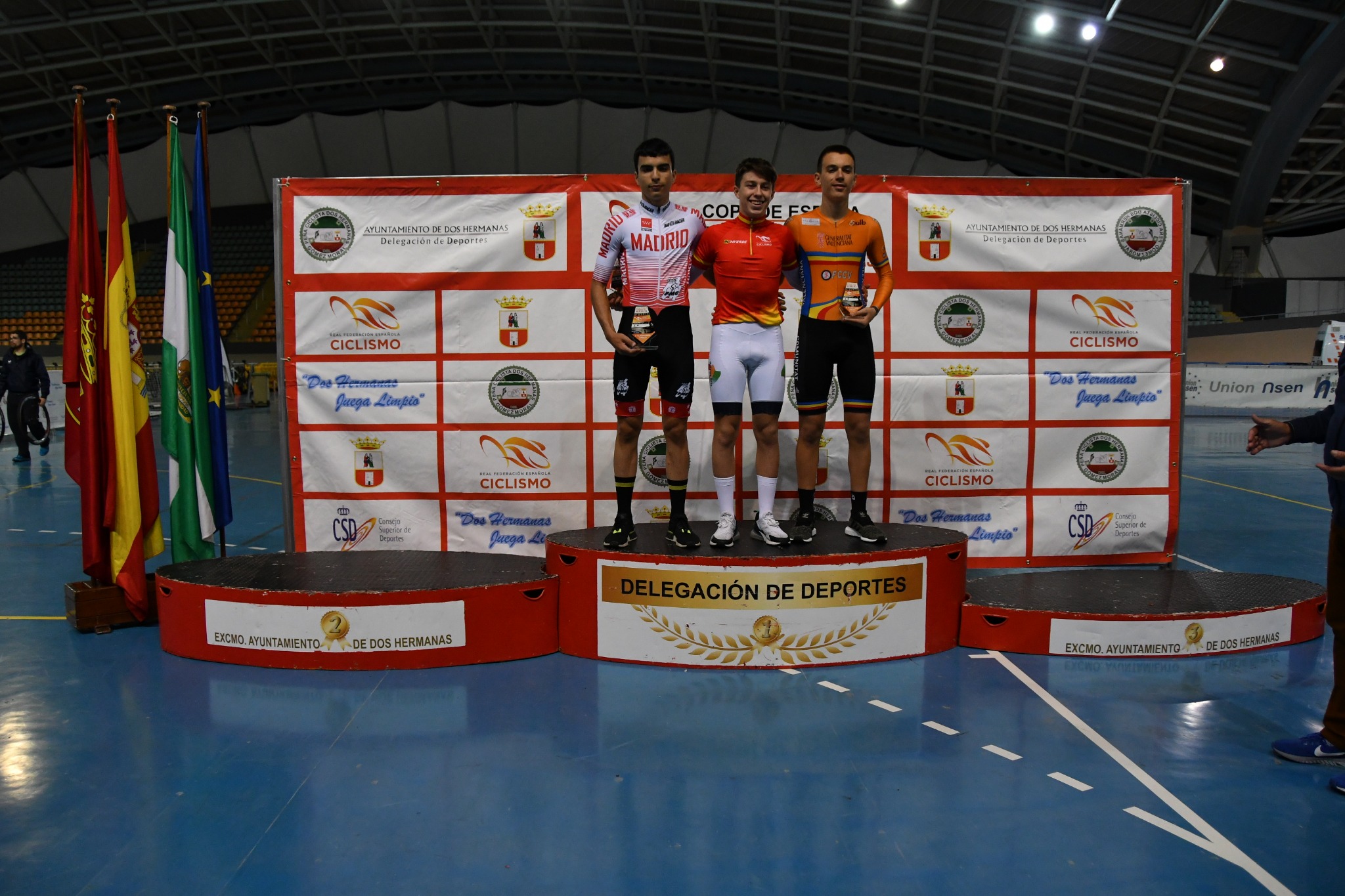 Inicio ilusionante para la Selección Madrileña de pista en la Copa de España de Dos Hermanas