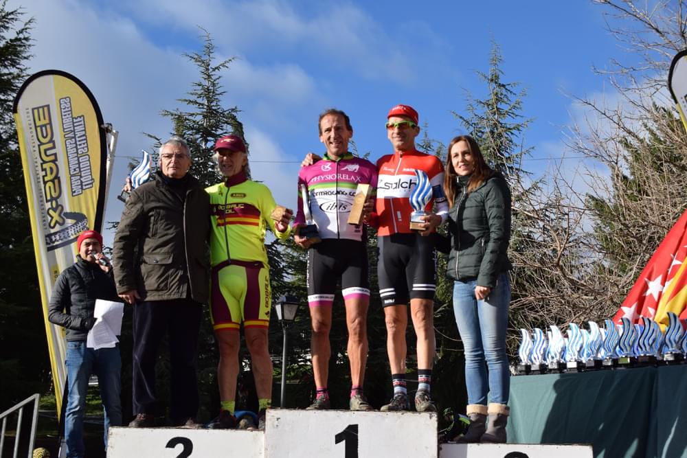 Nadia Lozano y Carlos Hernández, triunfadores en el ciclocross de El Escorial