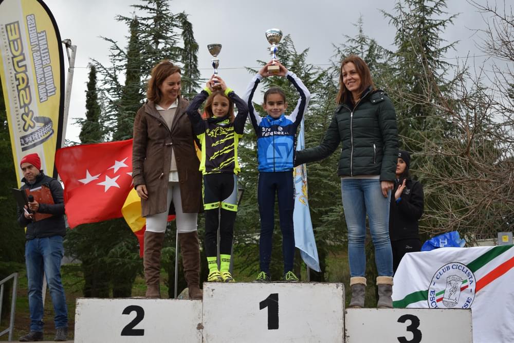Nadia Lozano y Carlos Hernández, triunfadores en el ciclocross de El Escorial