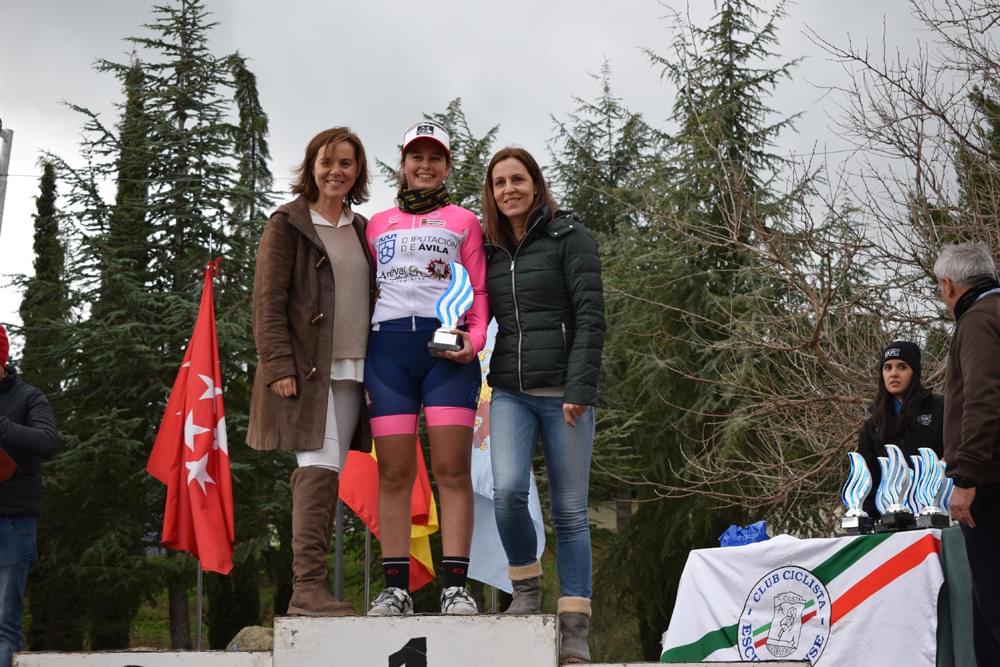 Nadia Lozano y Carlos Hernández, triunfadores en el ciclocross de El Escorial