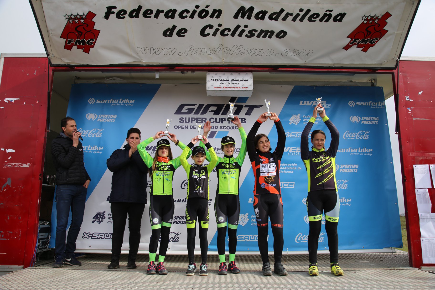 Más de 220 bikers midieron fuerzas en la Giant Super Cup Kids de Rozas de Puerto Real