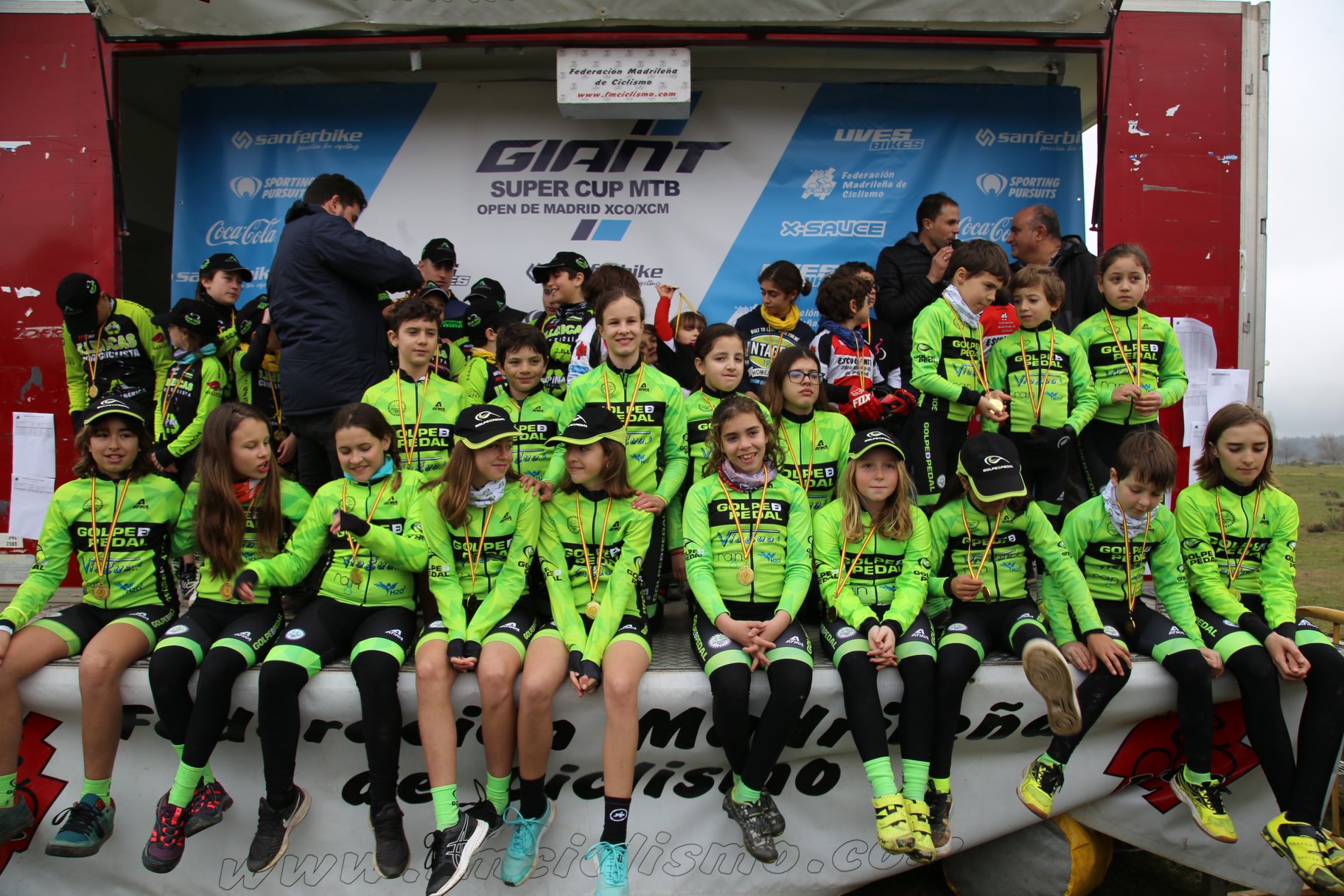 Más de 220 bikers midieron fuerzas en la Giant Super Cup Kids de Rozas de Puerto Real