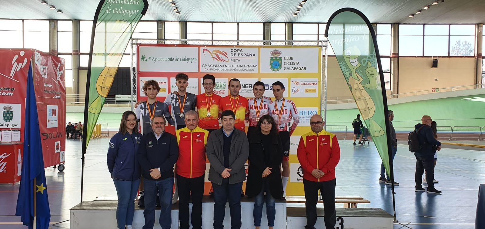 Zuazubiskar-Azparren y Calvo-Larrarte, campeones de España de Madison 2020