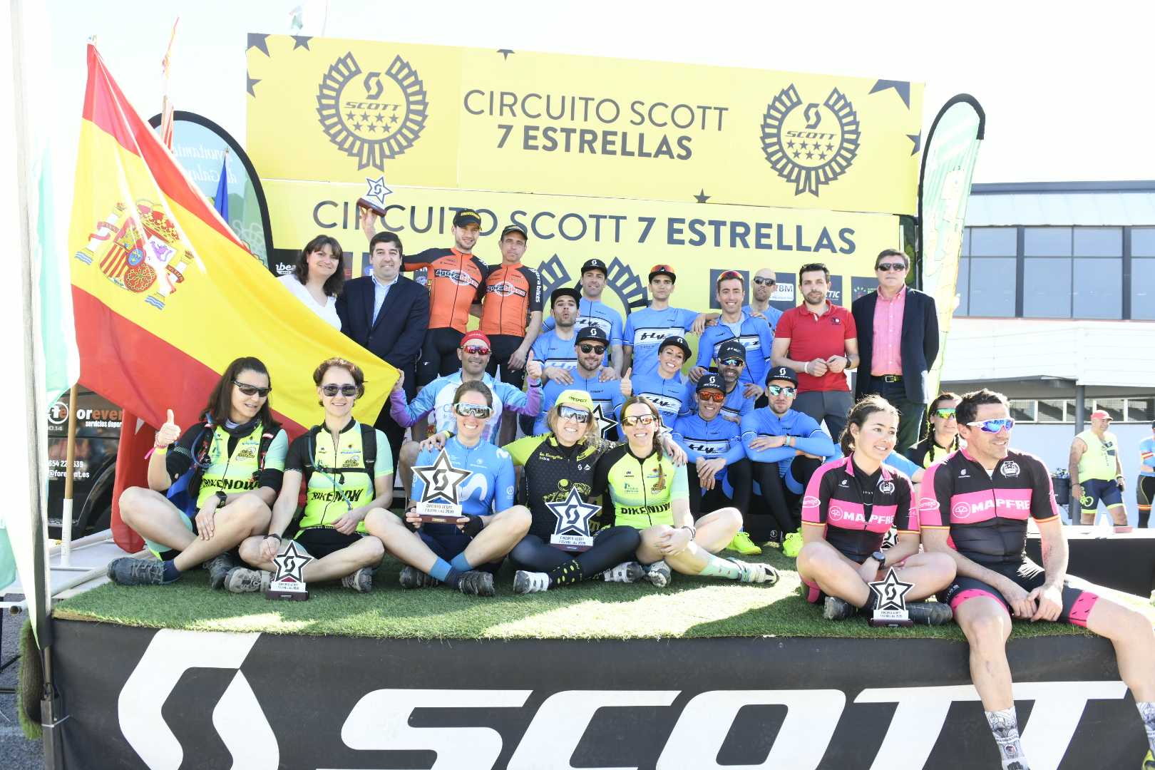 El Circuito Scott 7 Estrellas inauguró su calendario 2020 en Galapagar con el Rally de los Embalses