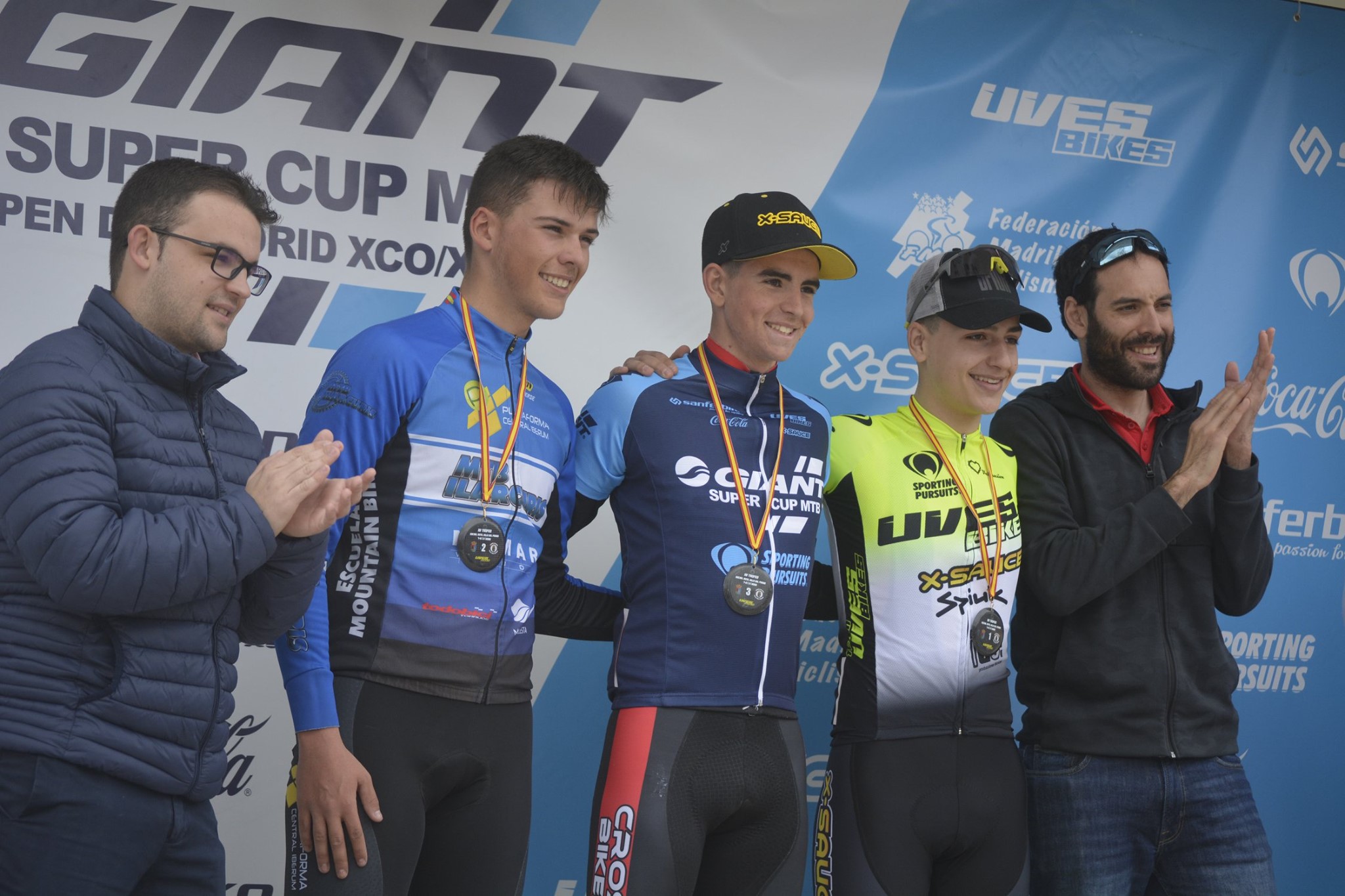 Natividad Gómez y Marcos García dominan el grupo PRO y se proclaman campeones de Madrid de XCO