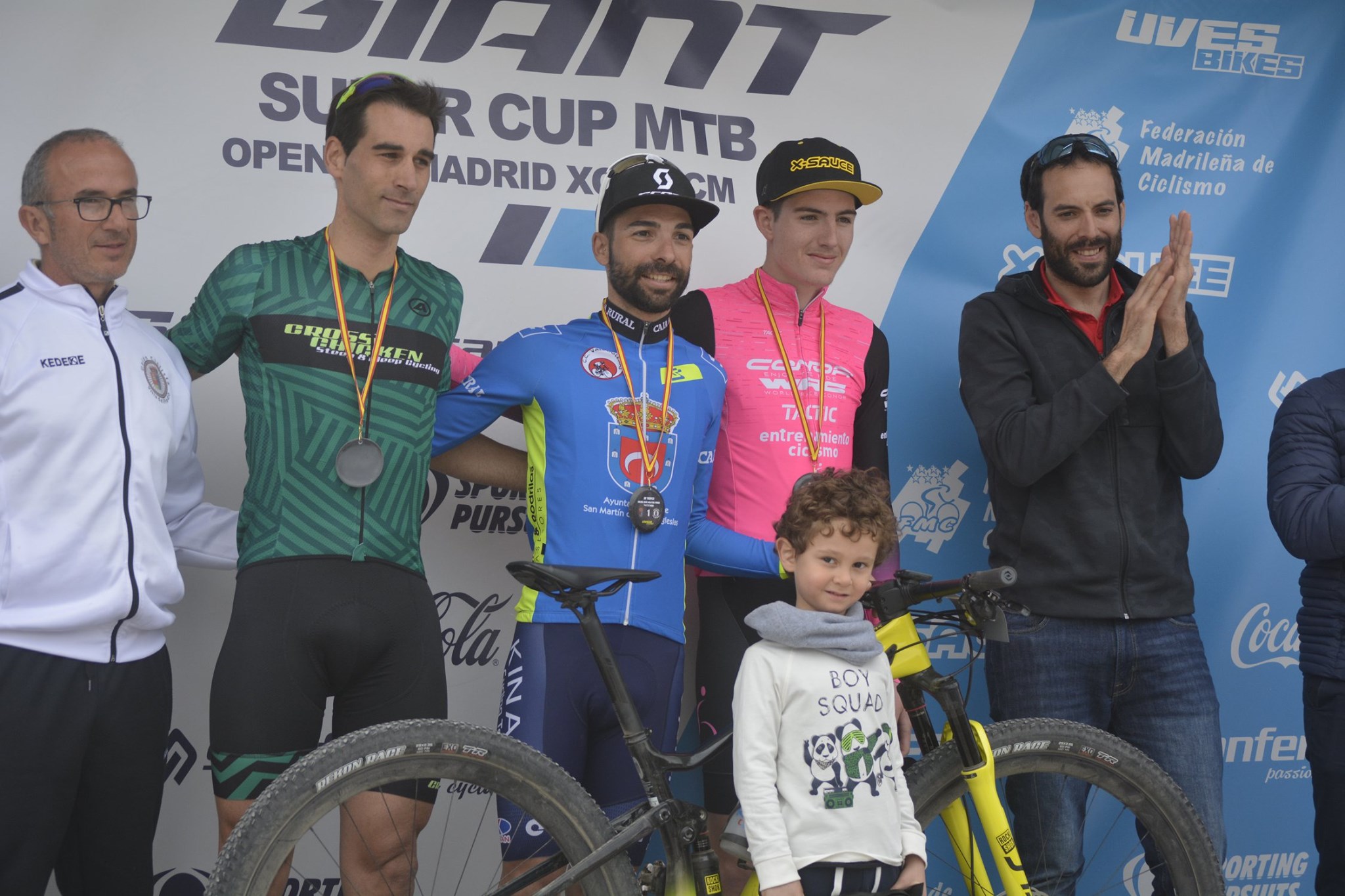 Natividad Gómez y Marcos García dominan el grupo PRO y se proclaman campeones de Madrid de XCO