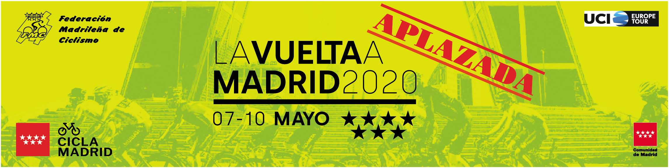 La Vuelta Ciclista a la Comunidad de Madrid, aplazada