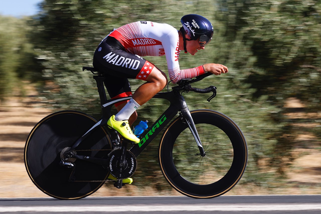 Raúl García Pierna, flamante campeón de España de crono sub23 en Jaén (ACTUALIZADA)