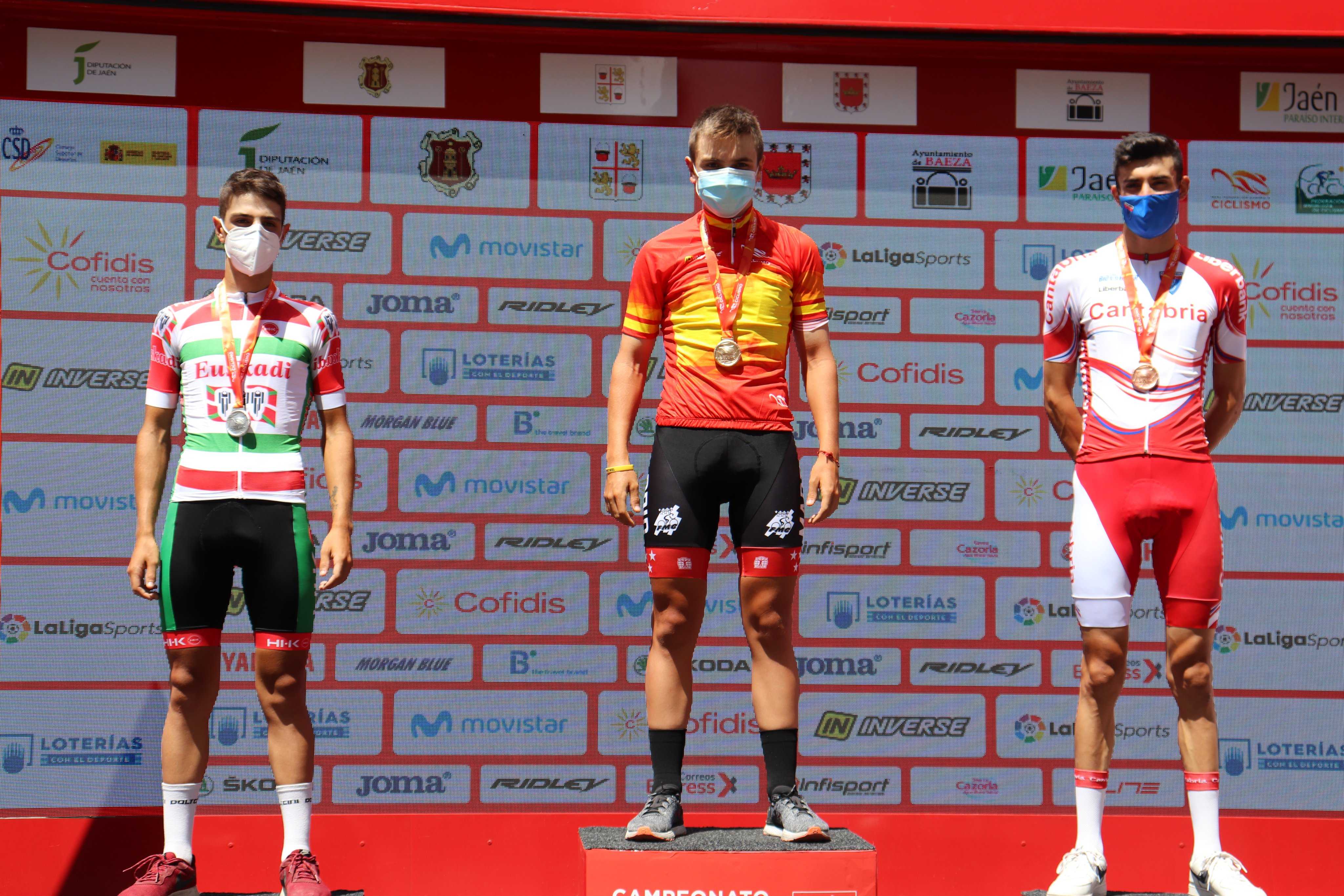Raúl García Pierna, flamante campeón de España de crono sub23 en Jaén (ACTUALIZADA)