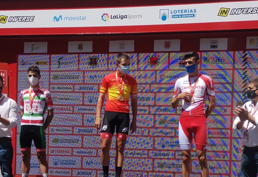 Raúl García Pierna, flamante campeón de España de crono sub23 en Jaén (ACTUALIZADA)