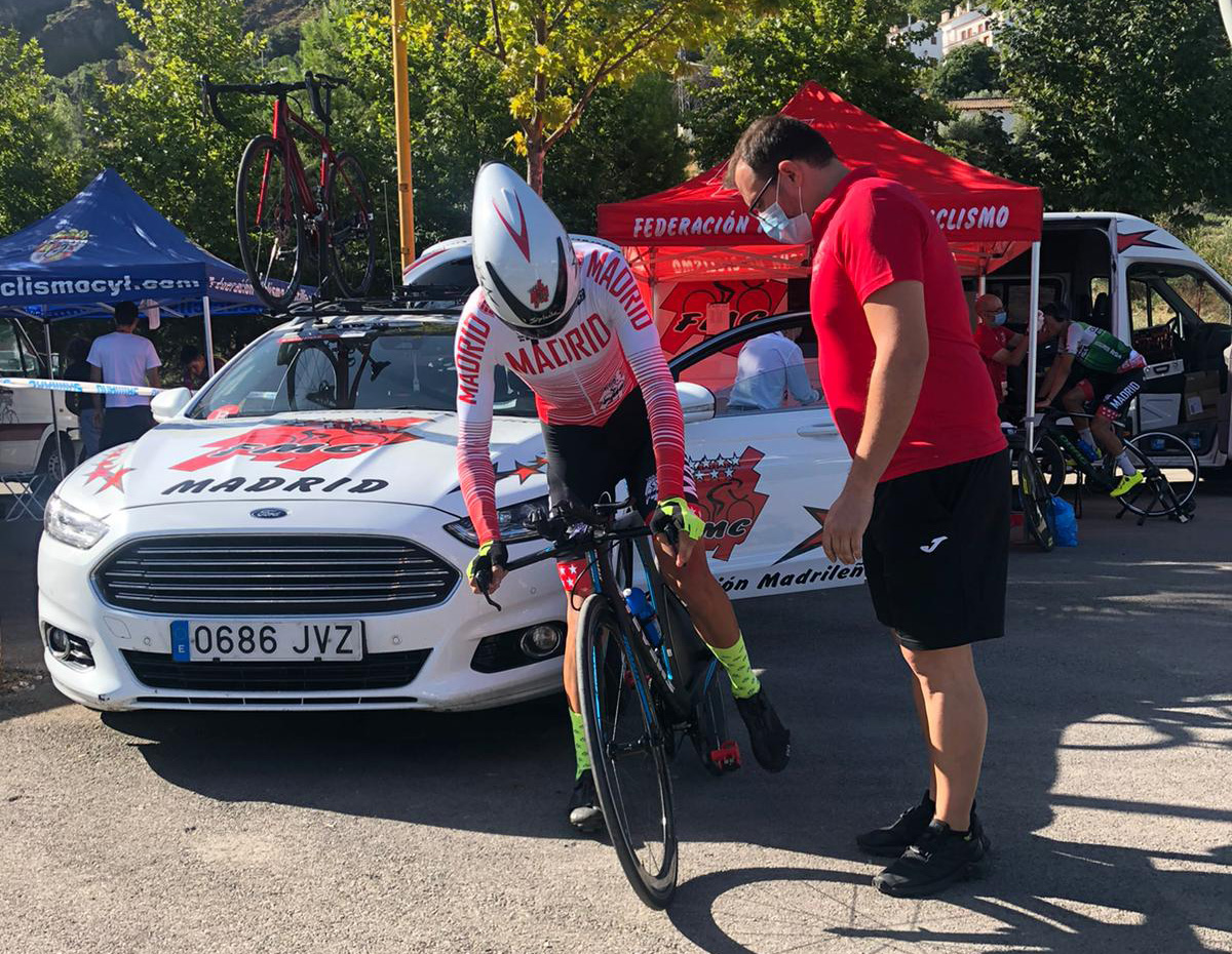 Raúl García Pierna, flamante campeón de España de crono sub23 en Jaén (ACTUALIZADA)
