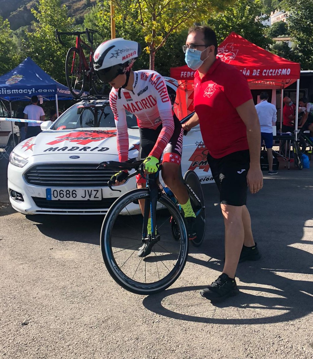 Raúl García Pierna, flamante campeón de España de crono sub23 en Jaén (ACTUALIZADA)