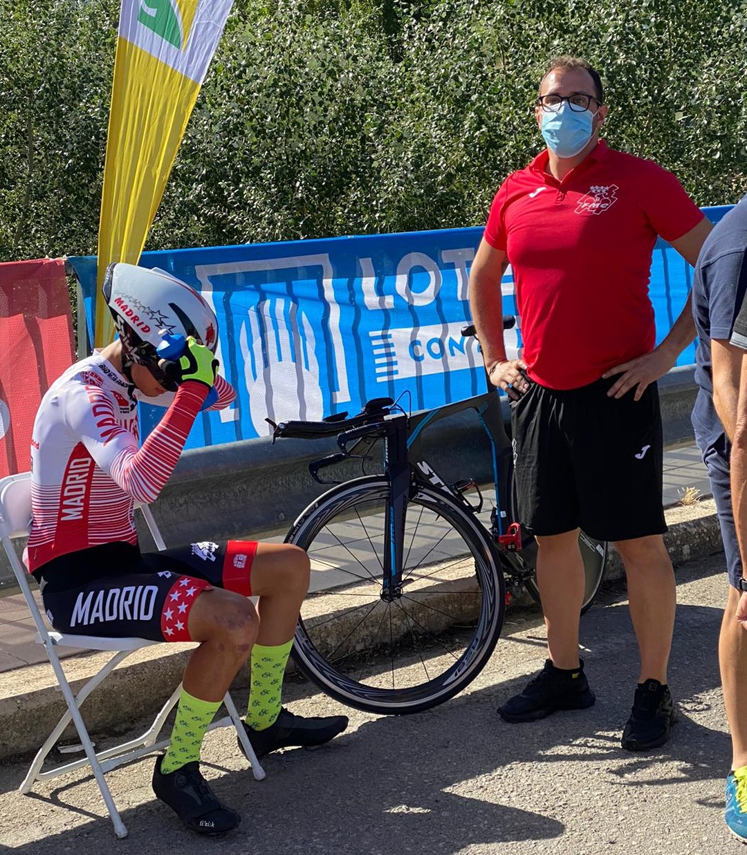 Raúl García Pierna, flamante campeón de España de crono sub23 en Jaén (ACTUALIZADA)