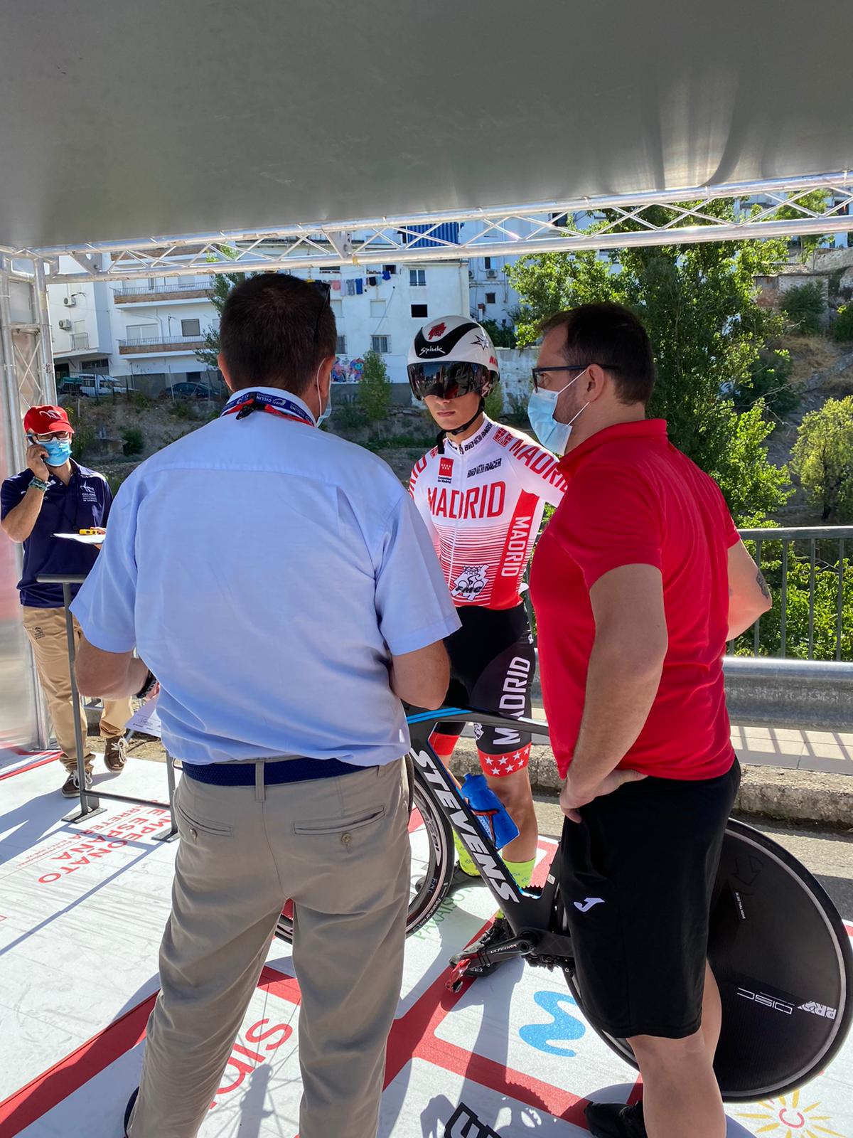 Raúl García Pierna, flamante campeón de España de crono sub23 en Jaén (ACTUALIZADA)