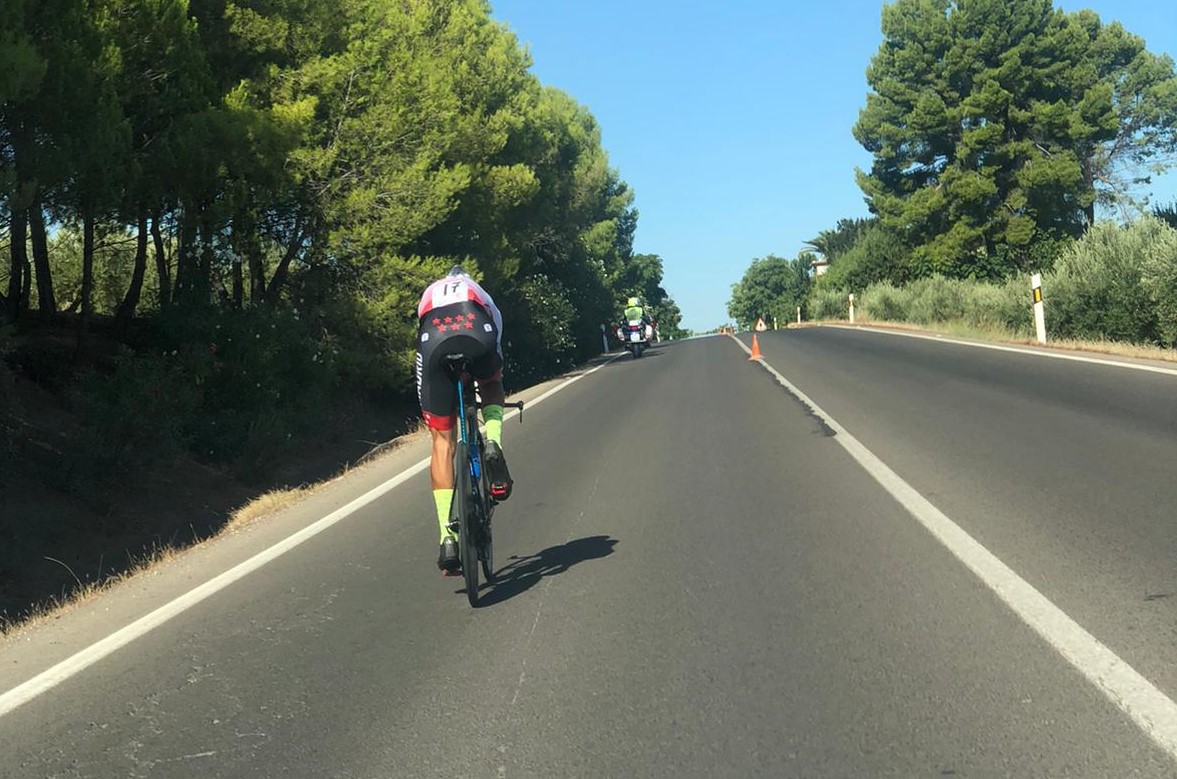 Raúl García Pierna, flamante campeón de España de crono sub23 en Jaén (ACTUALIZADA)